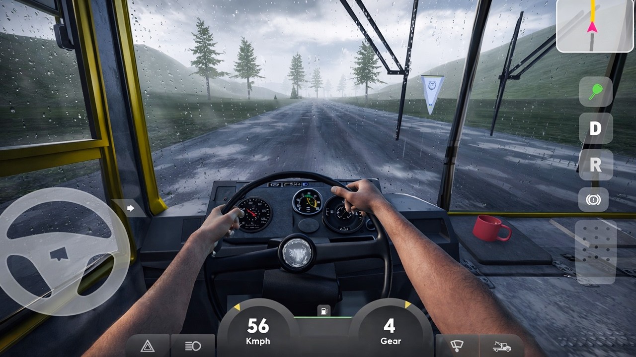 Extreme Bus Simulator 2026 - Offroad Bus Driving 3D Realistic Bus Game - Android Gameplay