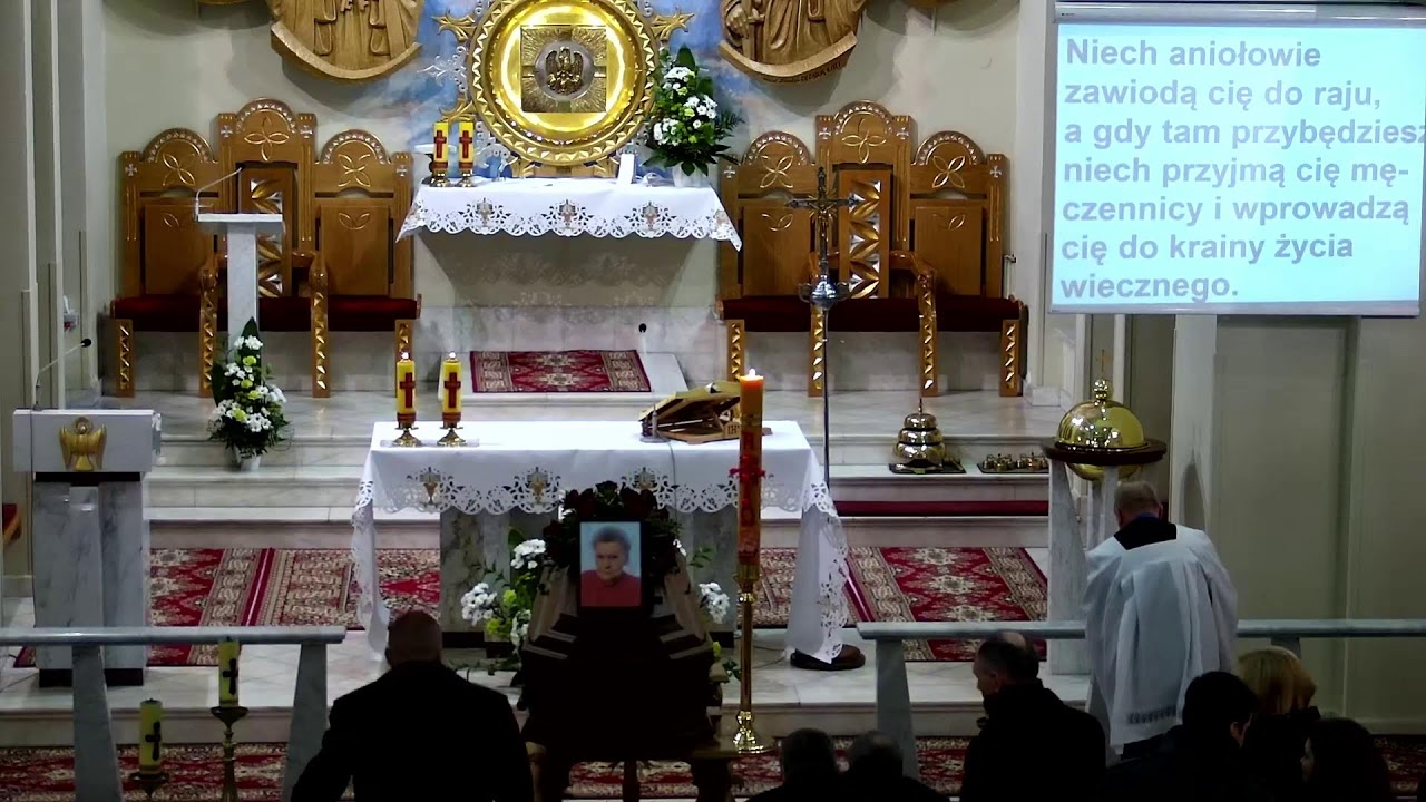 14 II 2026 r. – msza święta pogrzebowa śp. Stanisławy Słońskiej godz. 13:00 – Parafia NMPWW w Skawie