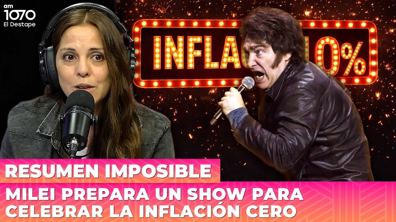 🤡 MILEI PREPARA UN SHOW PARA CELEBRAR LA 