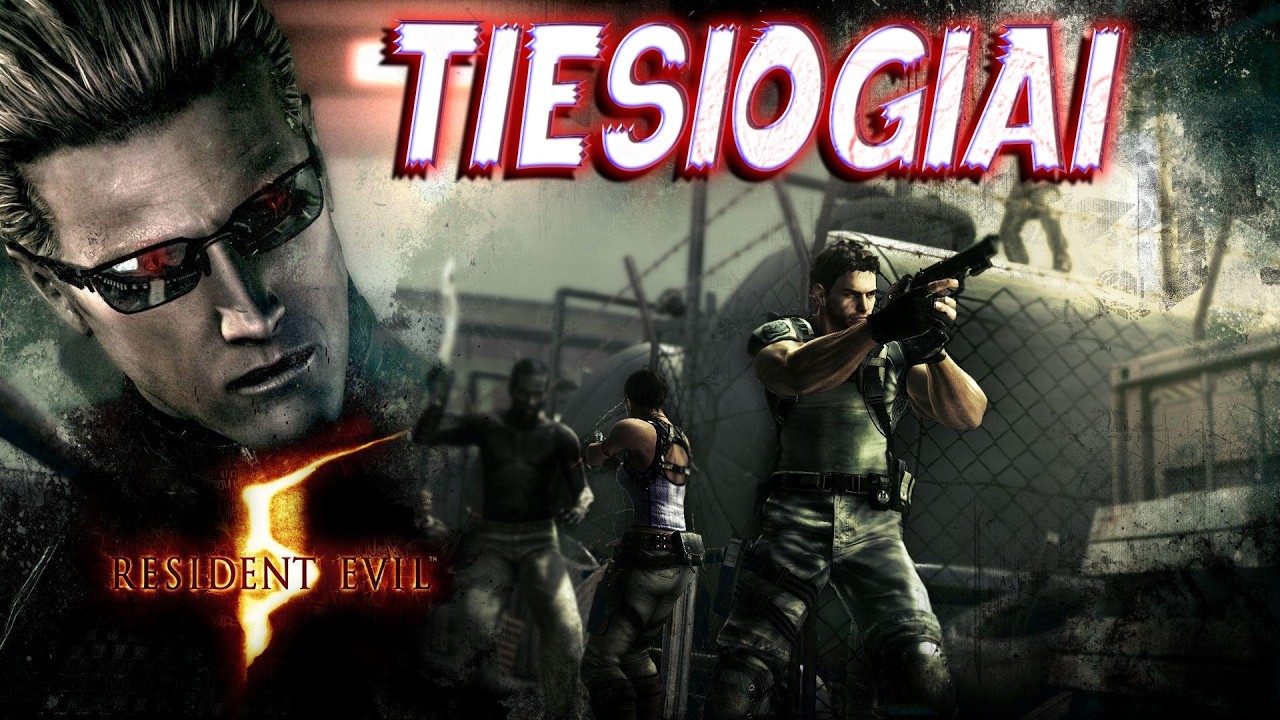 MARATONAS I Resident Evil 5 TIESIOGIAI [#4]