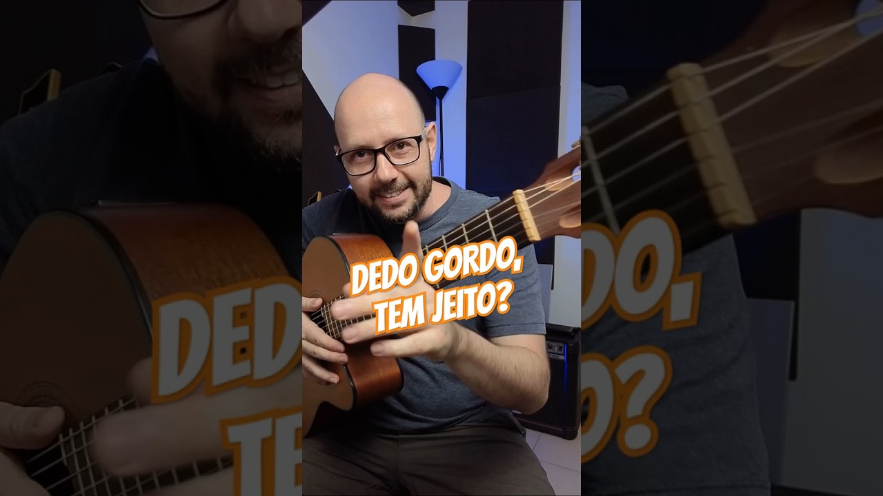 Acorde B&Aacute;SICO no viol&atilde;o e DEDO GORDO tem jeito de resolver? #haroldoribeiro#viol&atilde;o #dicasdeviol&atilde;o