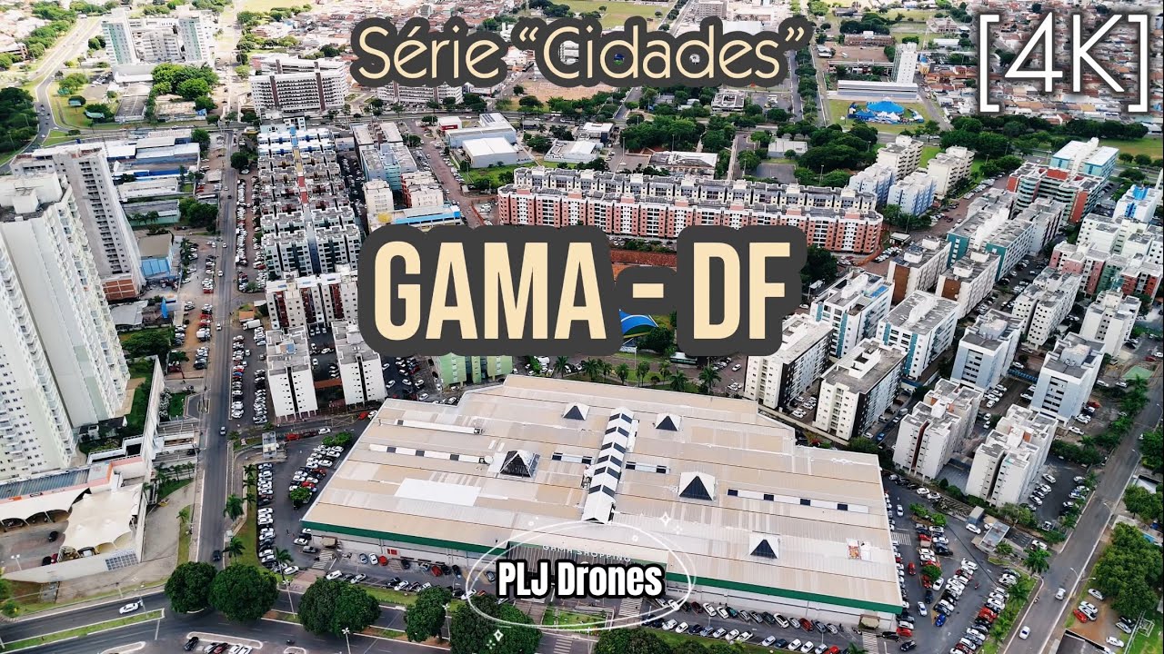 250 - 4K - Drone - Gama DF #drone #gamadf #brasília #brasilia #cidades #cidadesdobrasil #cidade #df
