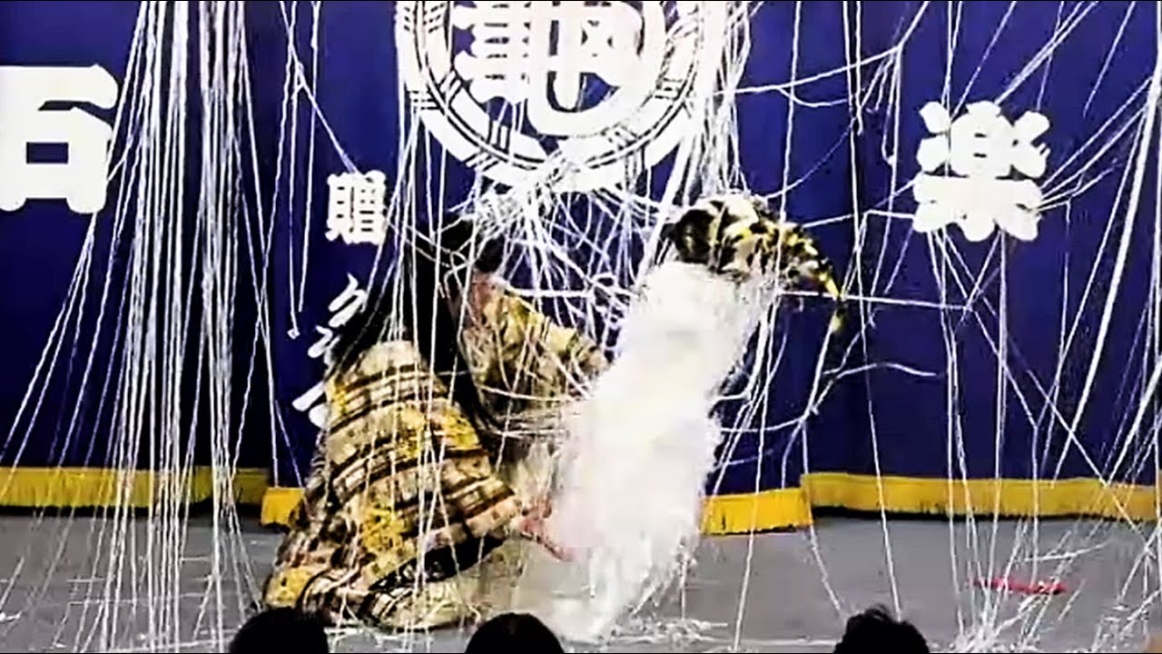 【石見神楽　大江山（後半）】 #都治神楽社中 2025.10.11～都治神社秋季例大祭奉納神楽