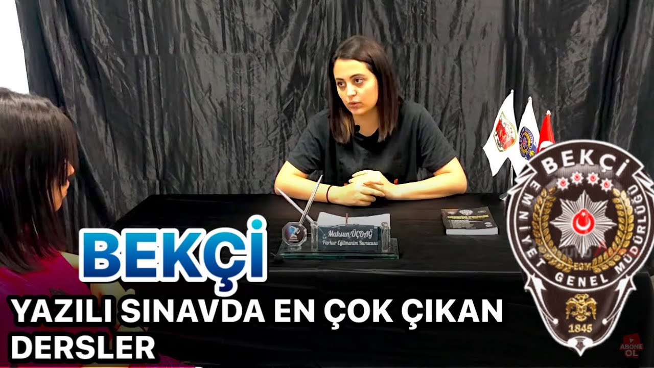 BEKÇİ | Yazılı Sınavda En Çok Çıkan Dersler