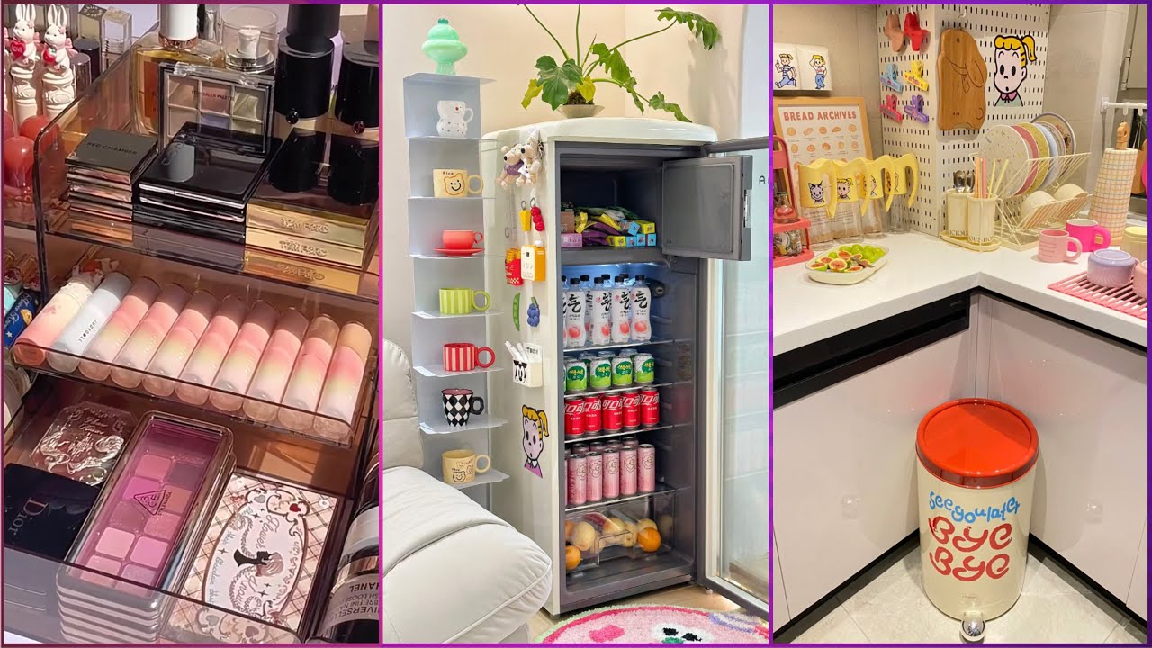 Makeup Organization🎀 | Kitchen Restocking And Refill With Chinsun✨
