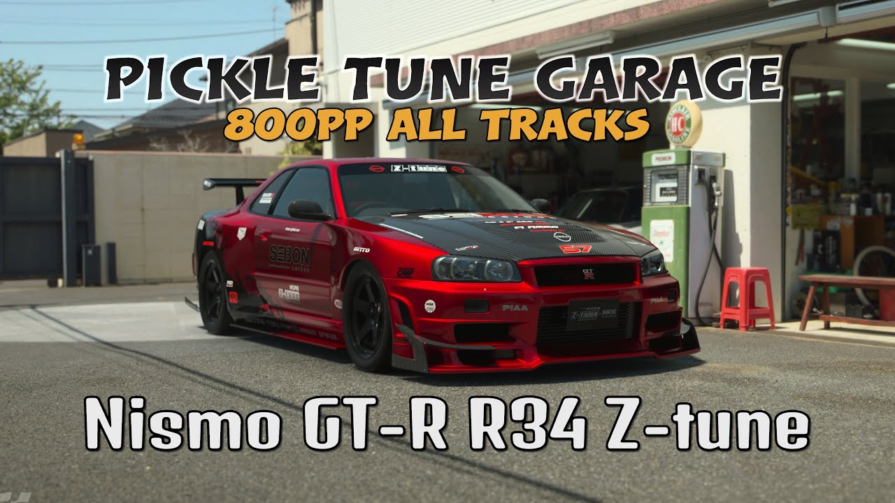 GT7 Builds & Tunes: NISMO R34 GTR-Z Tune | 800PP Full Race Setup (Update 1.63)
