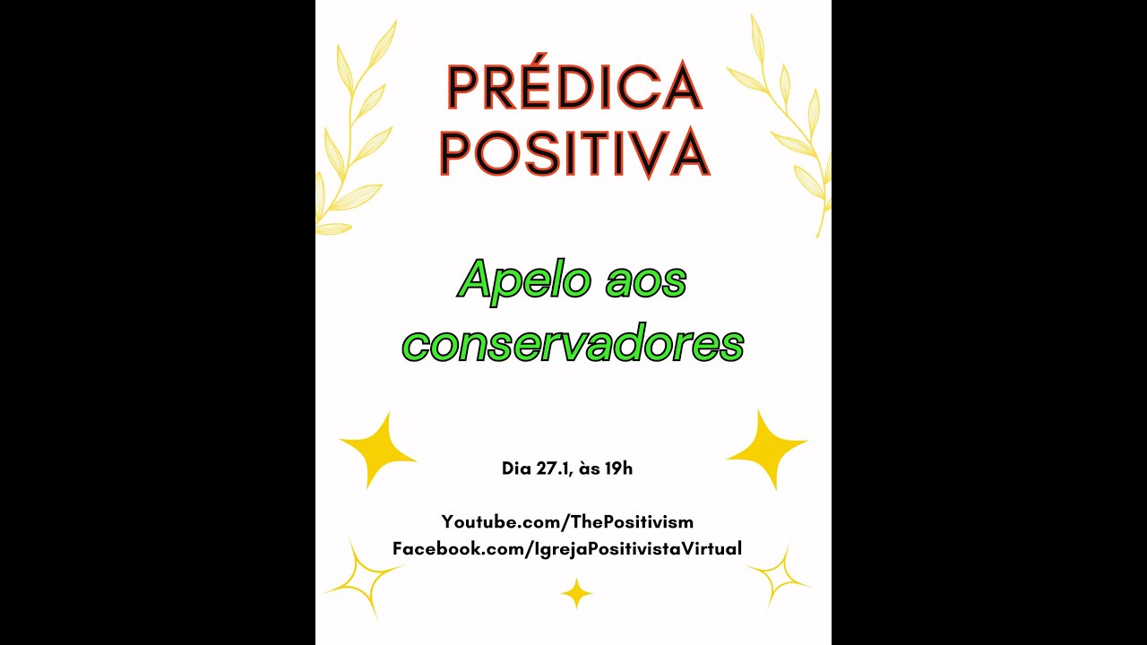 Prédica positiva (27.Moisés.172/27.1.2026): Ocidente como romano, medieval e moderno