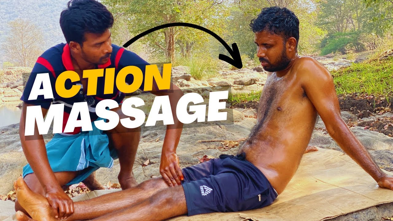 🔱Hogenakkal ASMR 😆👊Action 💆‍♂️Massage | Heart 💔Beat Massage | Natural🍁Views #trendingvideo #massage