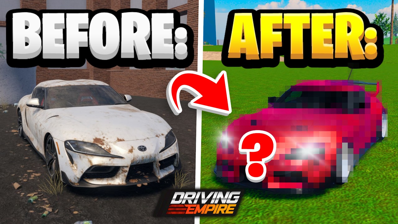 Мы нашли SUPRA и поставили на них вайдбоди в Driving Empire!