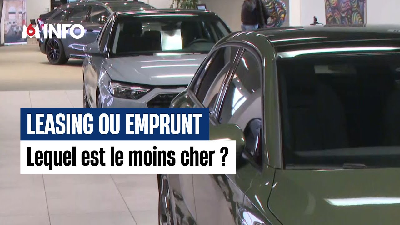 Leasing ou pr&ecirc;t : qui est le moins cher ?