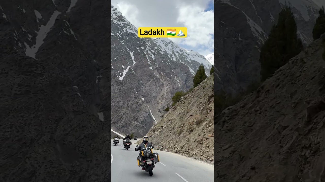 Ladakh 🇮🇳🏔️ #bikeride #biker #short #ladakhtrip #ladakh #leh #travel #bike