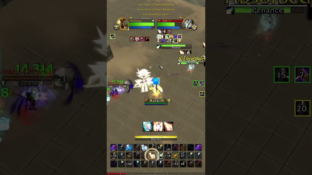 Poor Druid #holypriest #pvp #arena #retail #dragonflight