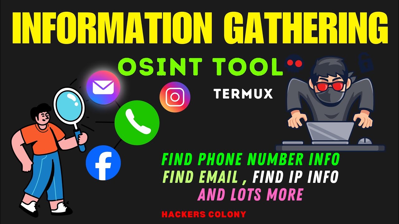 OSINT TOOL for Termux | Information Gathering Tool for Termux 2025 #ethicalhacking #hack #termux 
