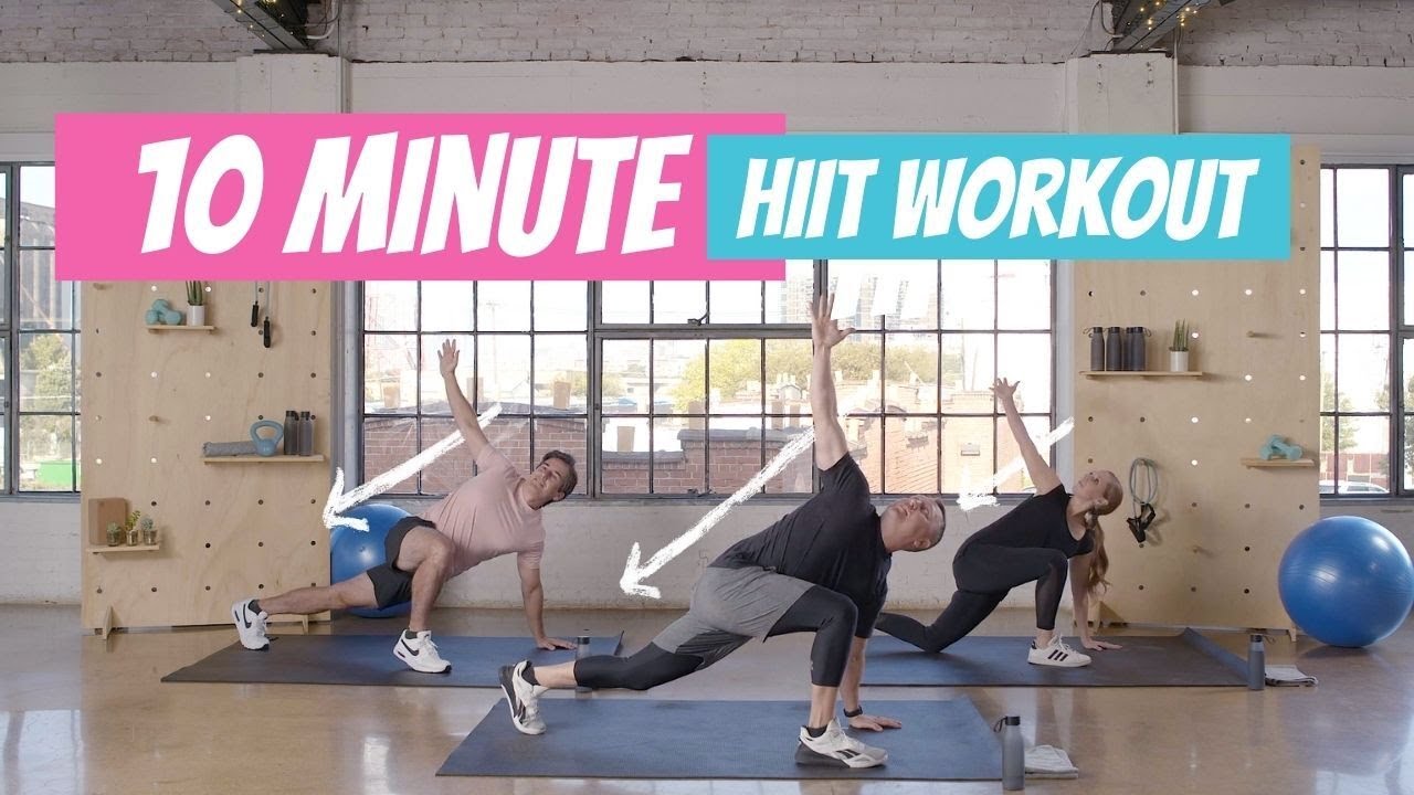 10 Minute Home Workout for Couples | Dave & Ashley Willis
