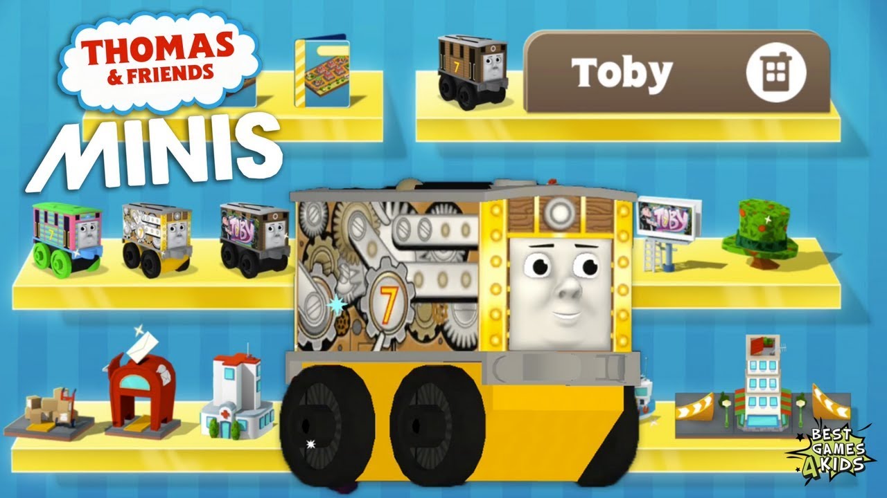Thomas & Friends Minis #105 | ROBOT TOBY Mission By Budge Studios