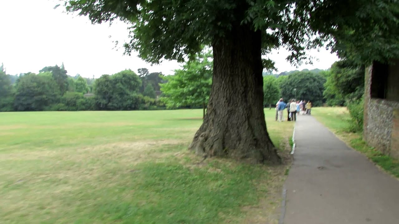 Walk from Abbey Church to Verulamium Park in St Albans Hertfordshire 1