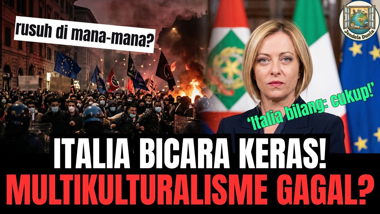 Italia Meledak! Eropa Akhirnya Akui Mimpi Multikulturalisme Gagal