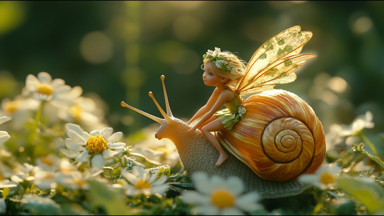 Magical Miniature Fairy World Among Flowers - Cozy Fantasy Atmosphere & Relaxing Music for Dreaming