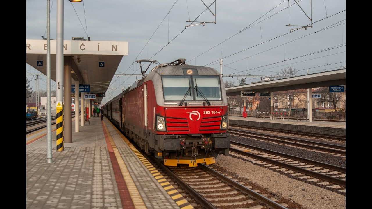 Vlaky Trenčín (2.3.2019)