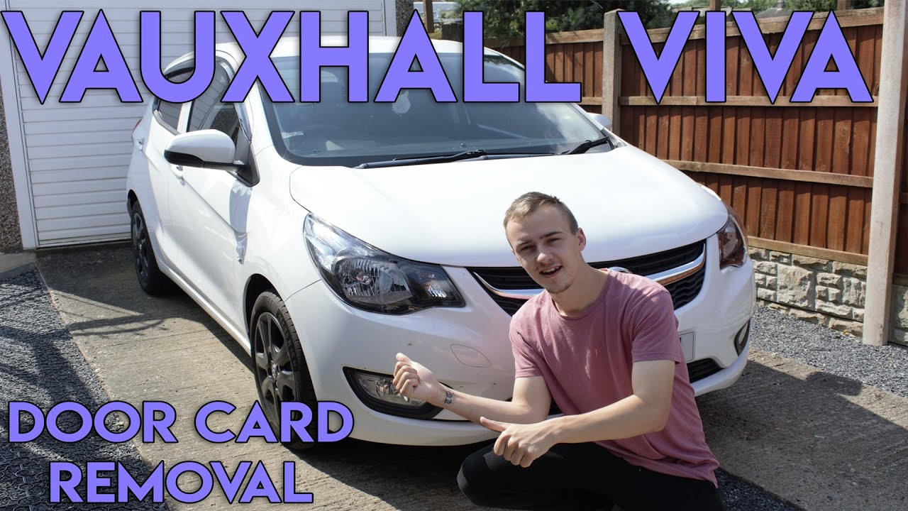 How To Remove A Vauxhall Viva Door Card 2015-2019 (Opel Karl)