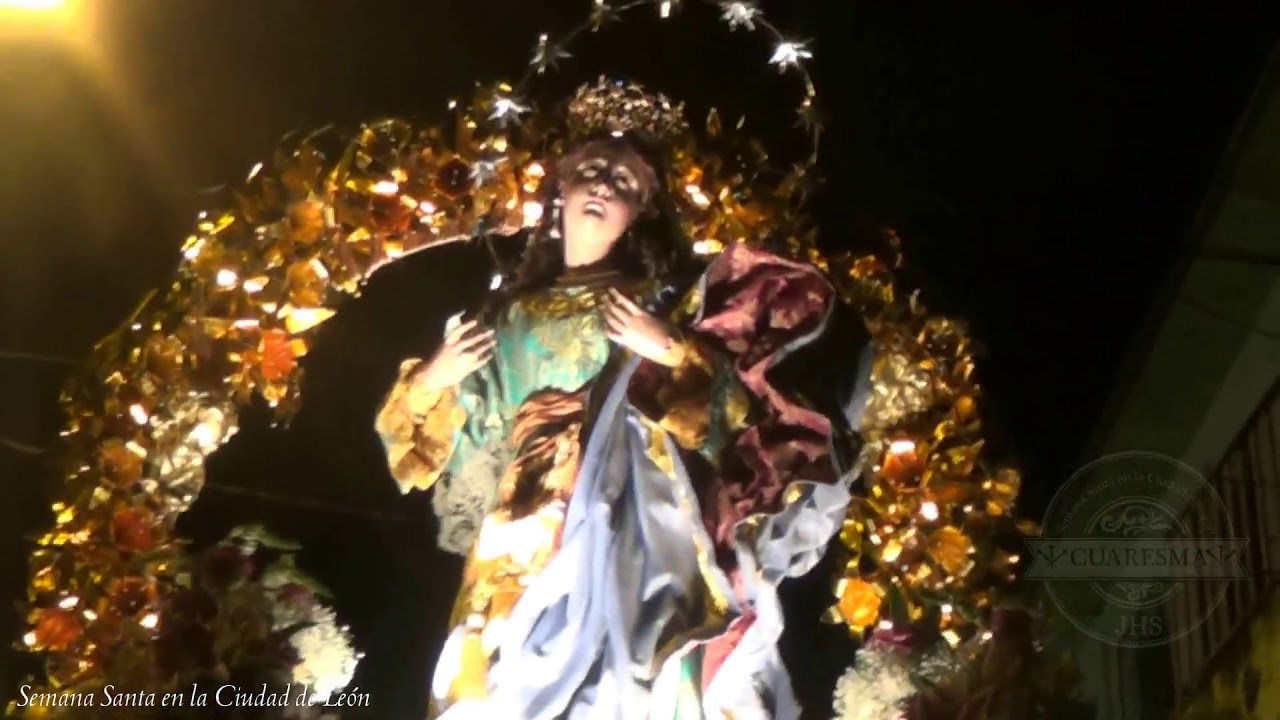 [PROCESIÓN DE LA INMACULADA DE CATEDRAL DE LEÓN 2017]