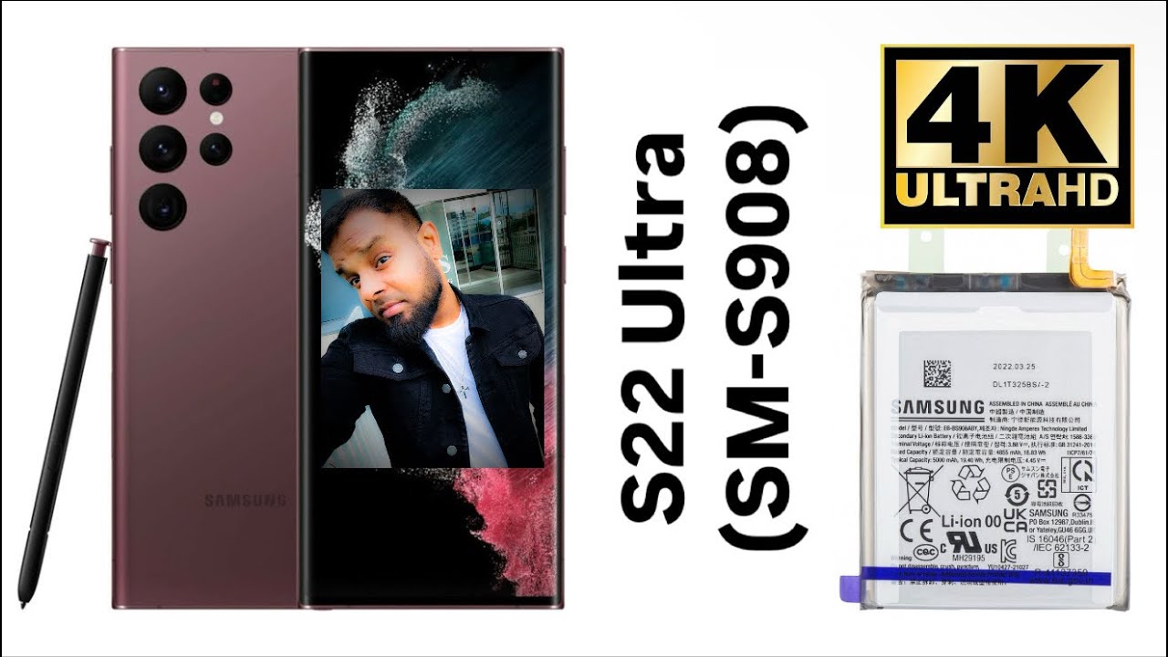 Samsung Galaxy S22 Ultra Battery Replacement (SM-S908)