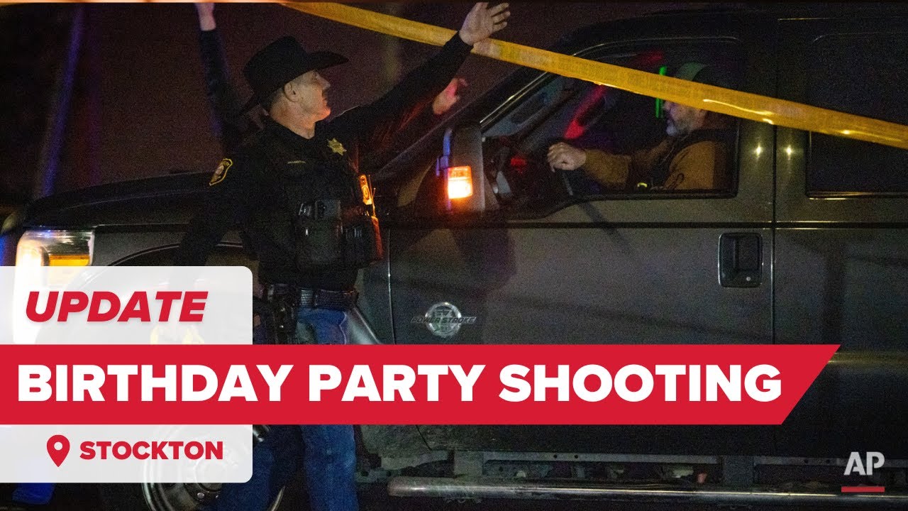 Stockton Mass Shooting Latest | No suspect details, 10 hurt, 4 dead - 9 a.m. Update
