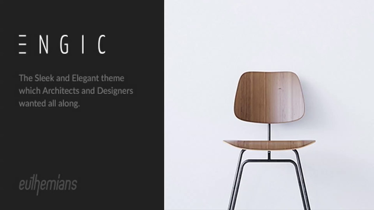 Engic - A Sleek Multiuse Responsive WP Theme | Themeforest Website Templates and Themes