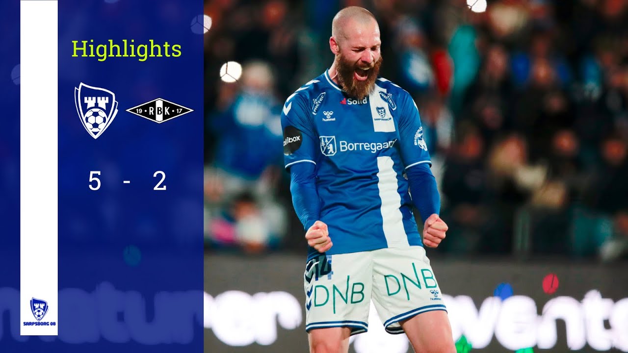 Høydepunkter: Sarpsborg 08 - Rosenborg