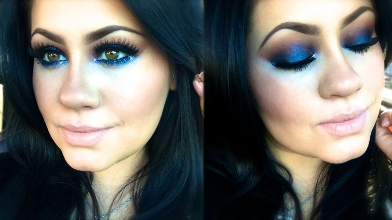 ★ Blue Sparkles Makeup Tutorial ★