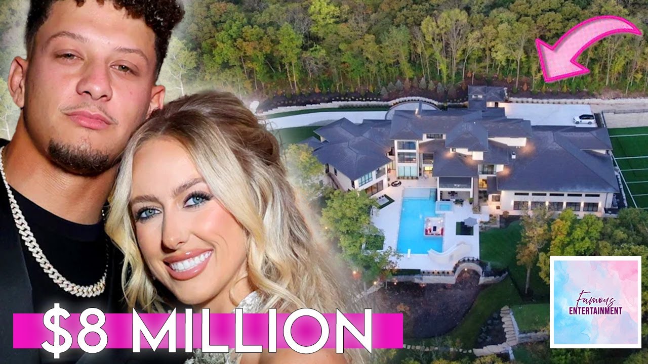 Patrick Mahomes & Brittany Mahomes | $8 Million Mega Mansion | House Tour 2025