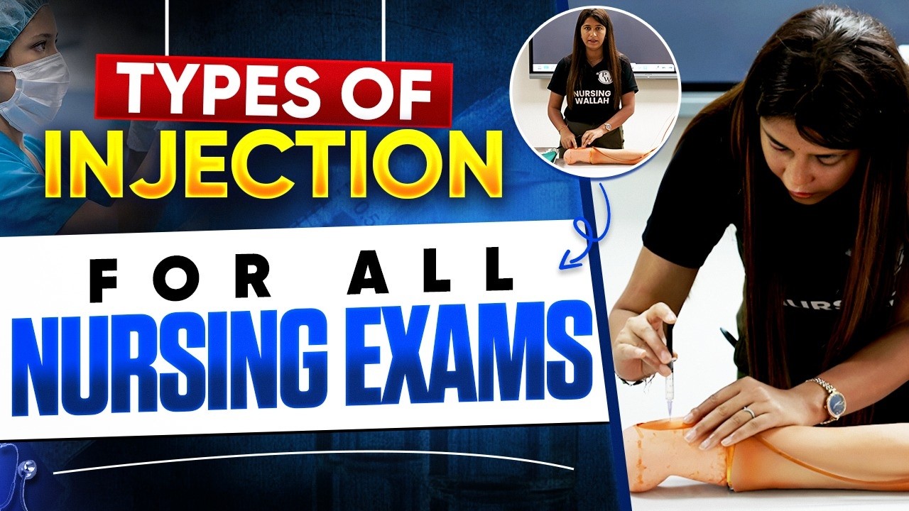 Injection | Types of Injection | Route of Injection | Injection लगाने का सही तरीका #injection