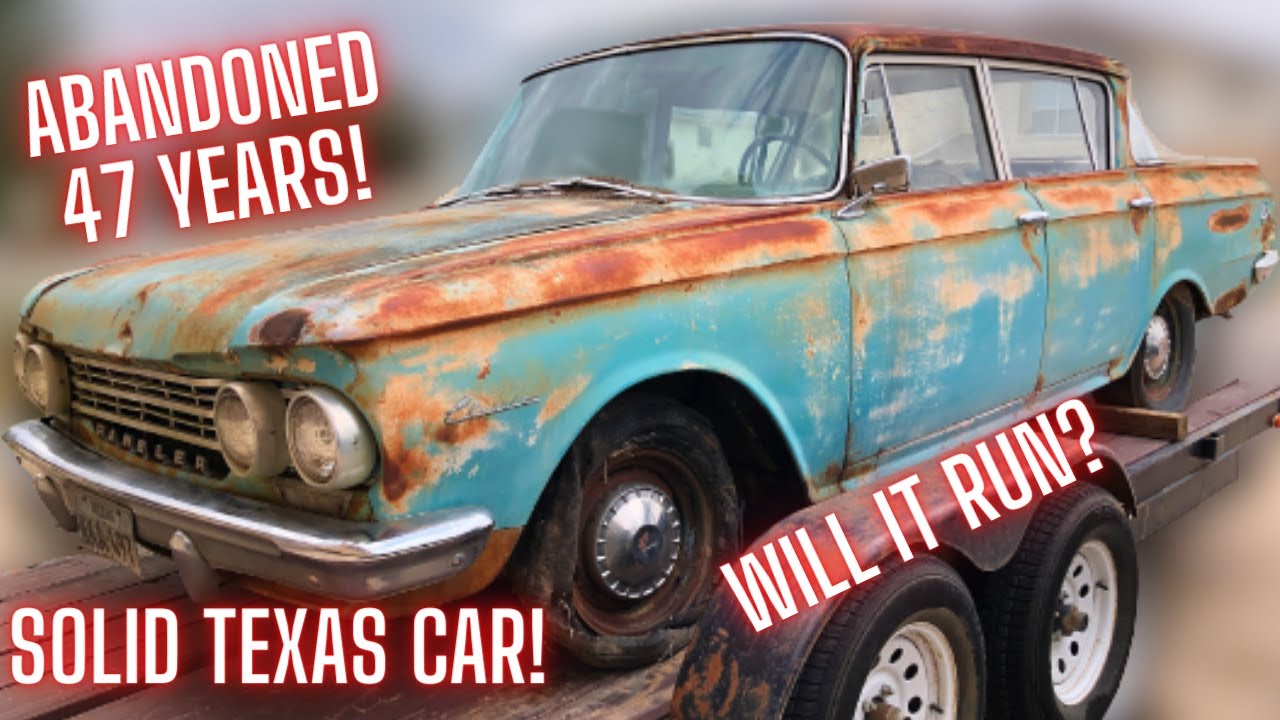ABANDONED AMC Rambler - WILL IT RUN After 47 Years?
