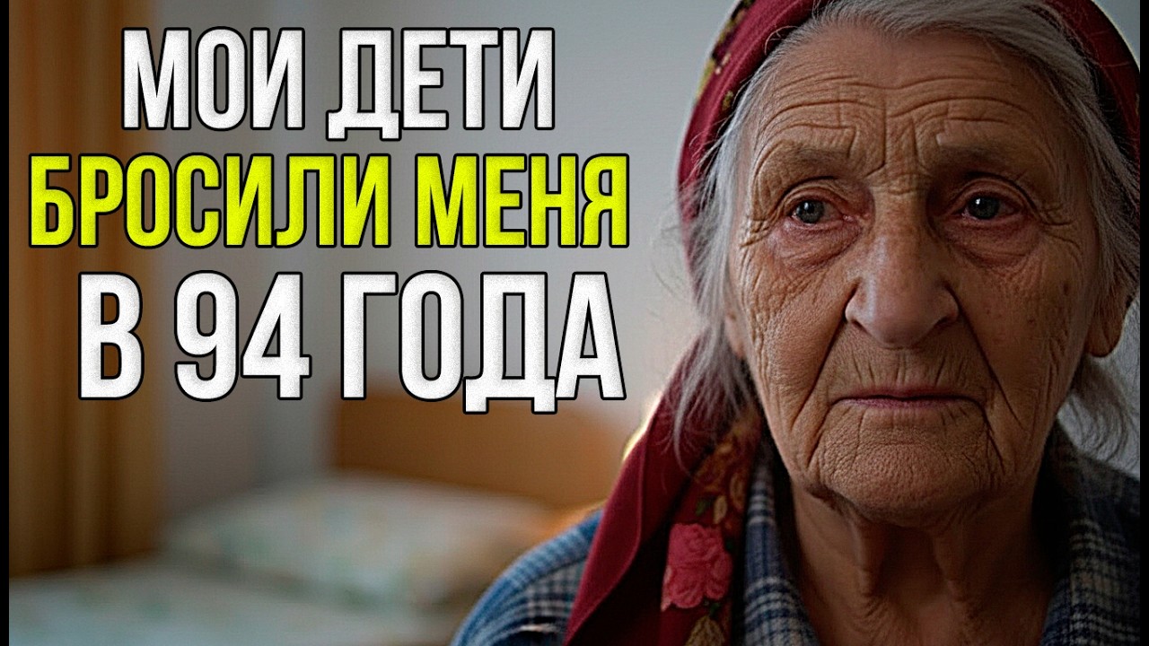 МНЕ 94 ГОДА... МОИ ДЕТИ ОСТАВИЛИ МЕНЯ В ДОМЕ ПРЕСТАРЕЛЫХ, И ЧЕРЕЗ 3 ГОДА Я УЗНАЛ ПОЧЕМУ
