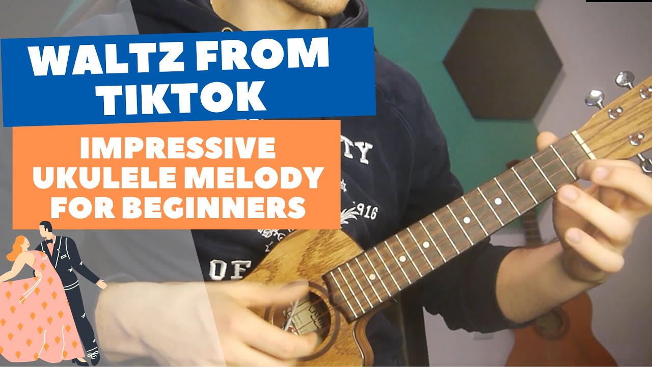Kurs gry na ukulele od podstaw #10 - Muzyka do Walca - Piękna i prosta melodia na ukulele