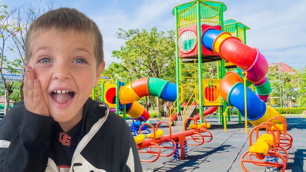 Ultimate Park Adventure! Best Playground for Kids with Slides and Swings!