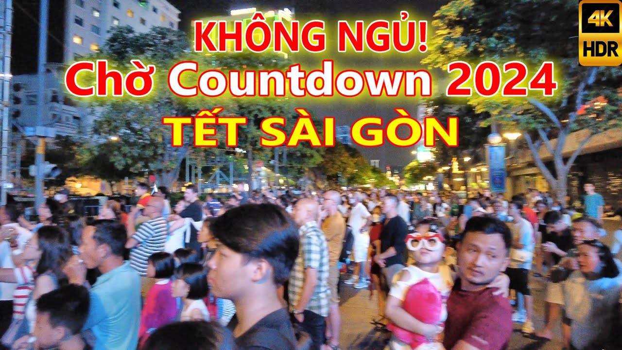 TẾT KHÔNG NGỦ! Chờ Countdown 2024 tại Phố đi bộ Nguyễn Huệ Sài Gòn