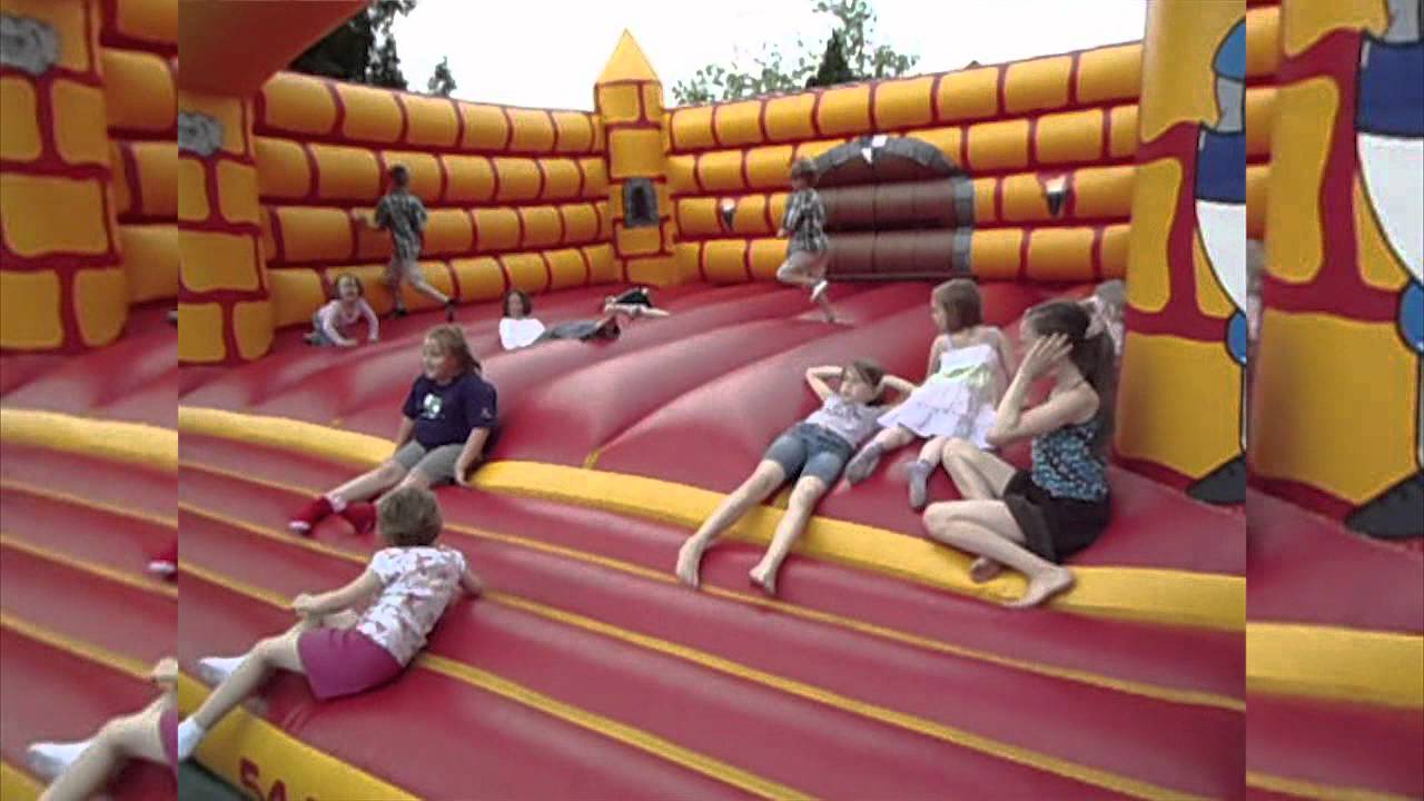Laidlaw Church bouncy castle