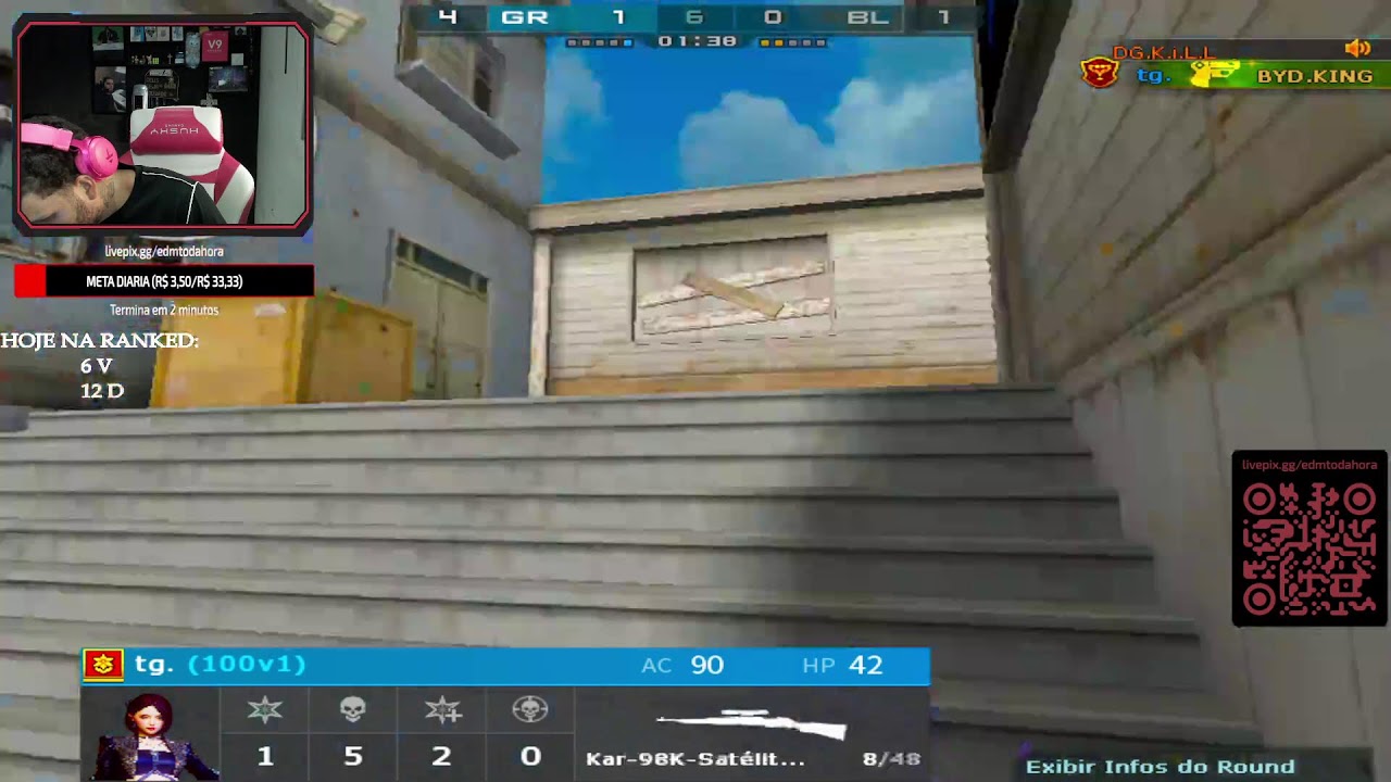 🟢 ONLINE //  MAIS UM DIA DE LUTA NA RANKED