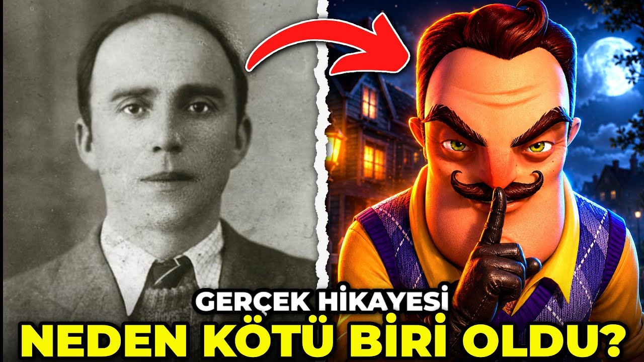 HELLO NEİGHBOR BAŞTAN SONA TÜM ÜZÜCÜ HİKAYESİ VE GİZEMLERİ