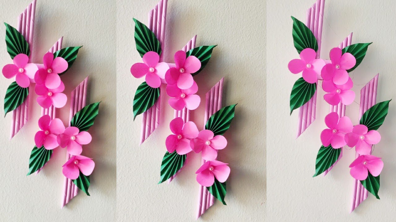 wallmate/paper wallmate/paper wall hangings/wall hanging craft ideas new/কাগজের ওয়ালমেট#70