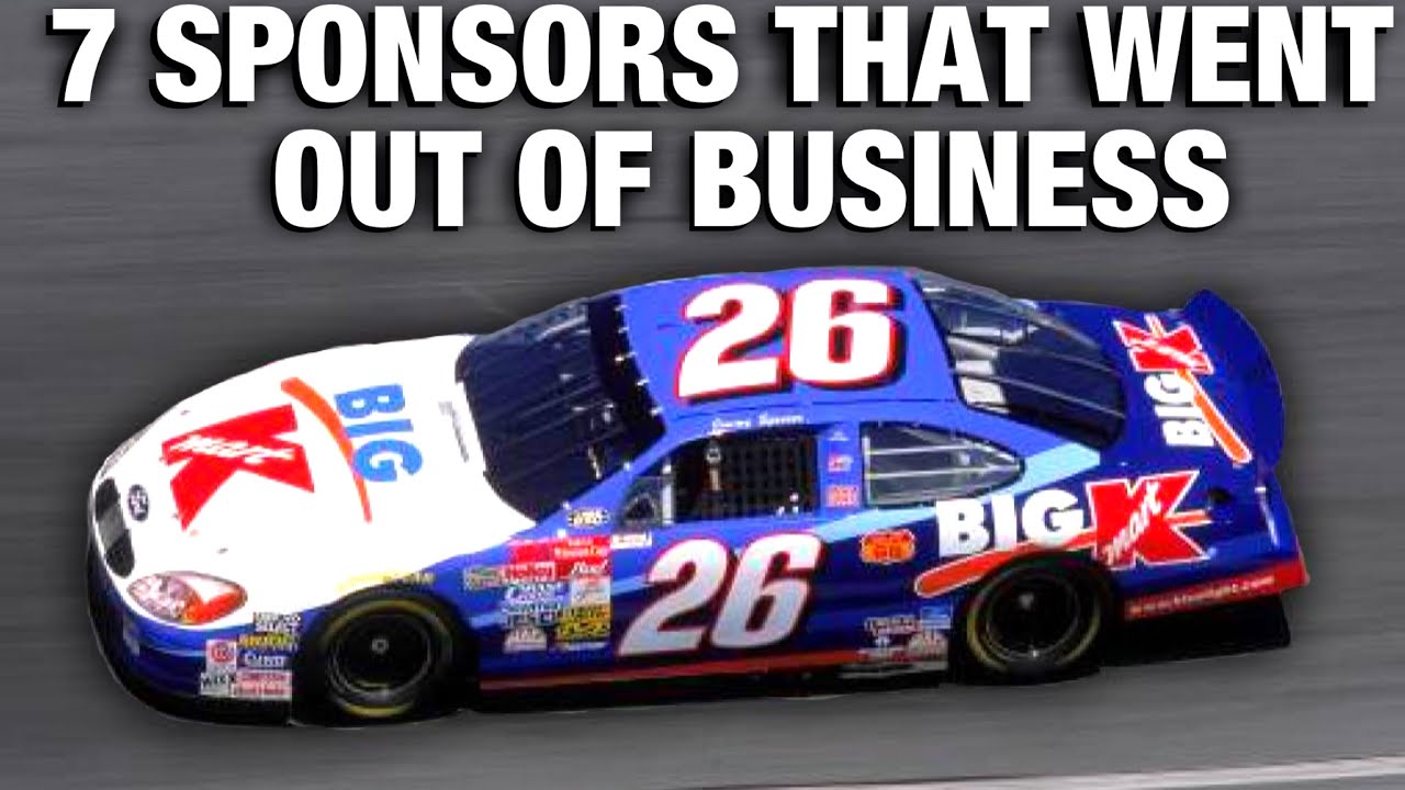 7 Former NASCAR Sponsors That Don't Exist Anymore