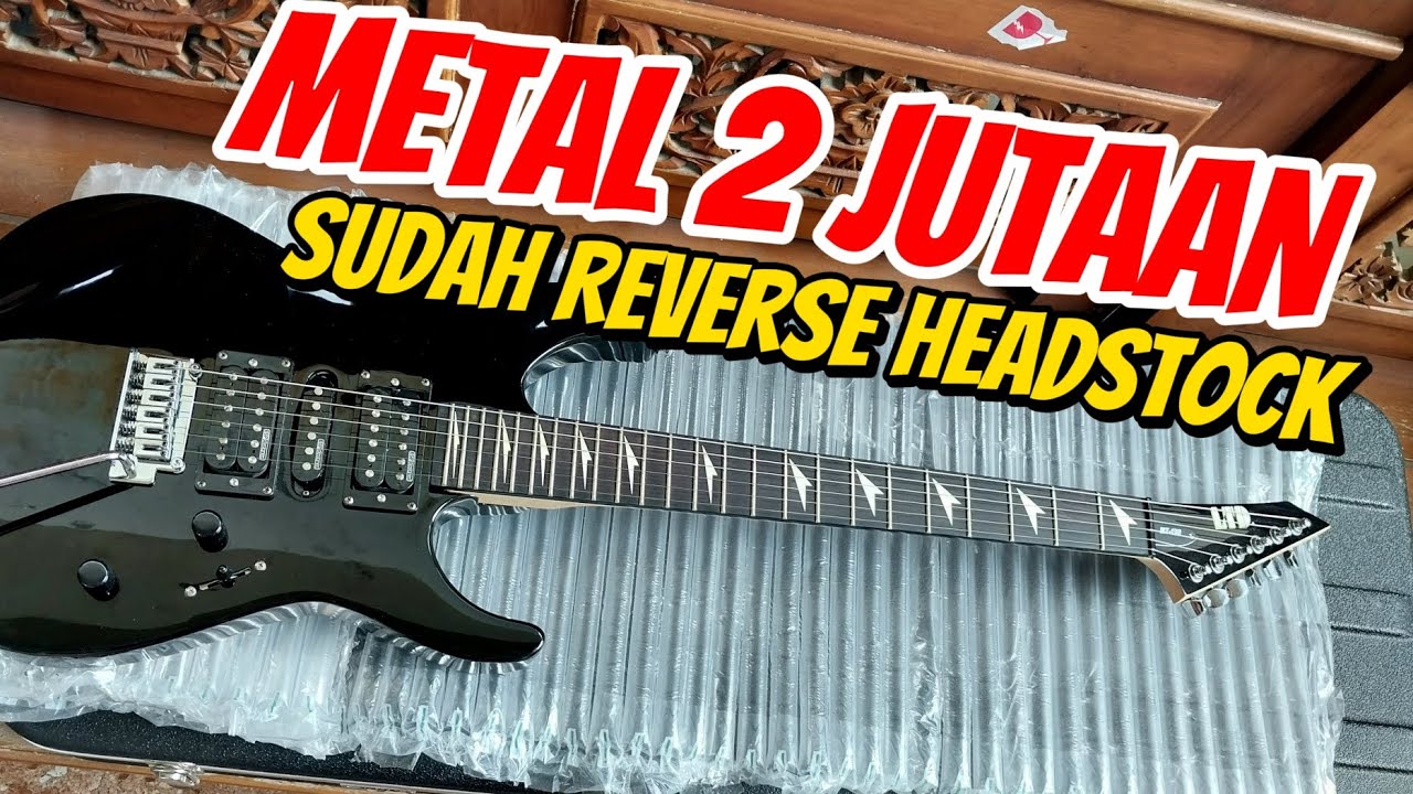 LTD ESP MT 130 BK, lagi lagi gitar China menghantam gitar lokal