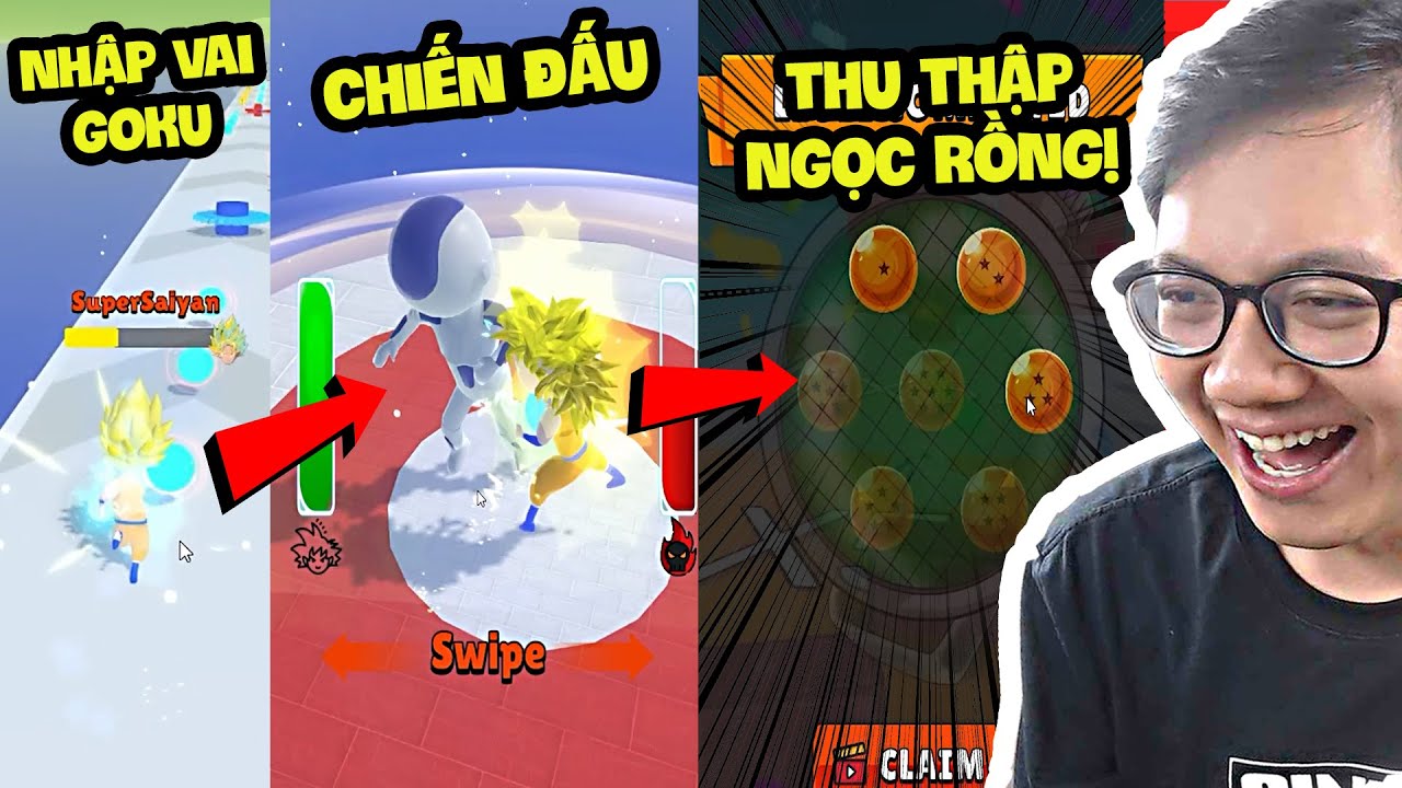 Sơn Đù Thu Thập Ngọc Rồng Để Ước Thành Mạnh Nhất Vũ Trụ Trong Z Warrior Runner