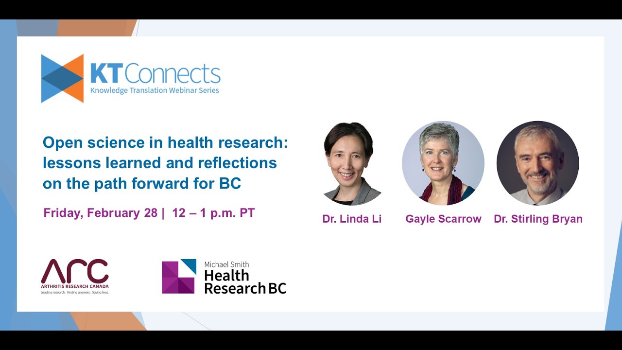 KT Connects | Open science in health research