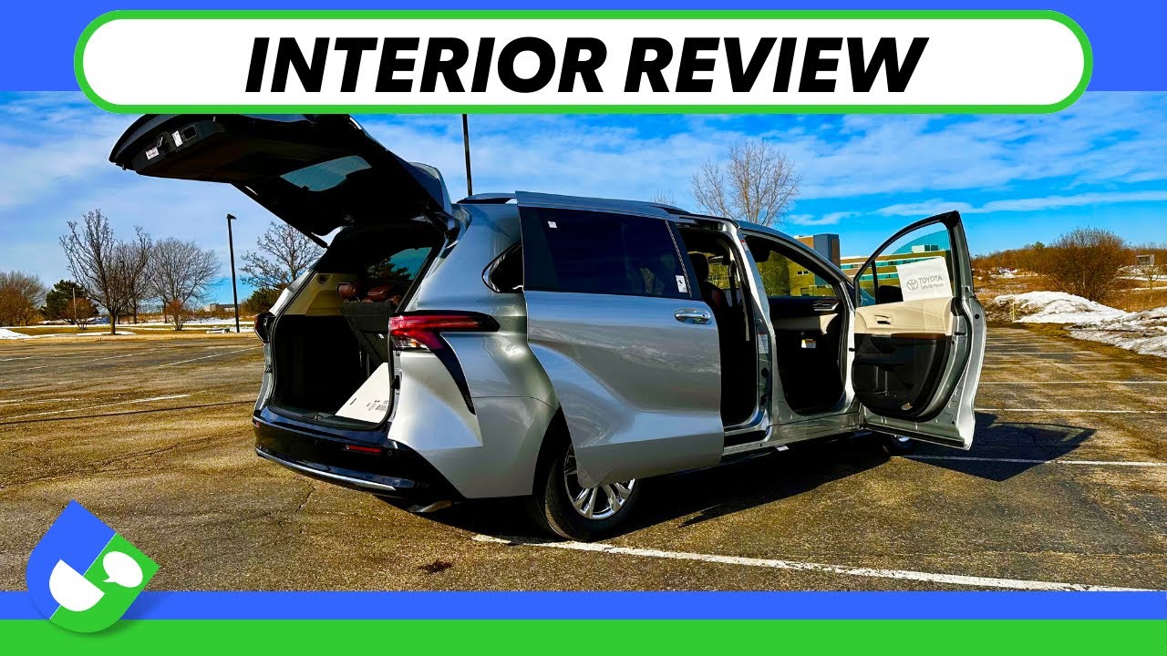 * INTERIOR REVIEW * 2023 Sienna Platinum by Toyota