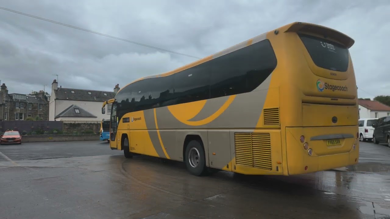 Stagecoach Buses and Coaches at St Andrews Fife.