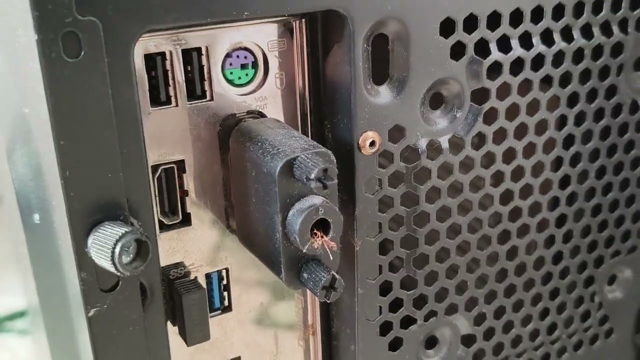 Коротко о надёжности VGA соединения