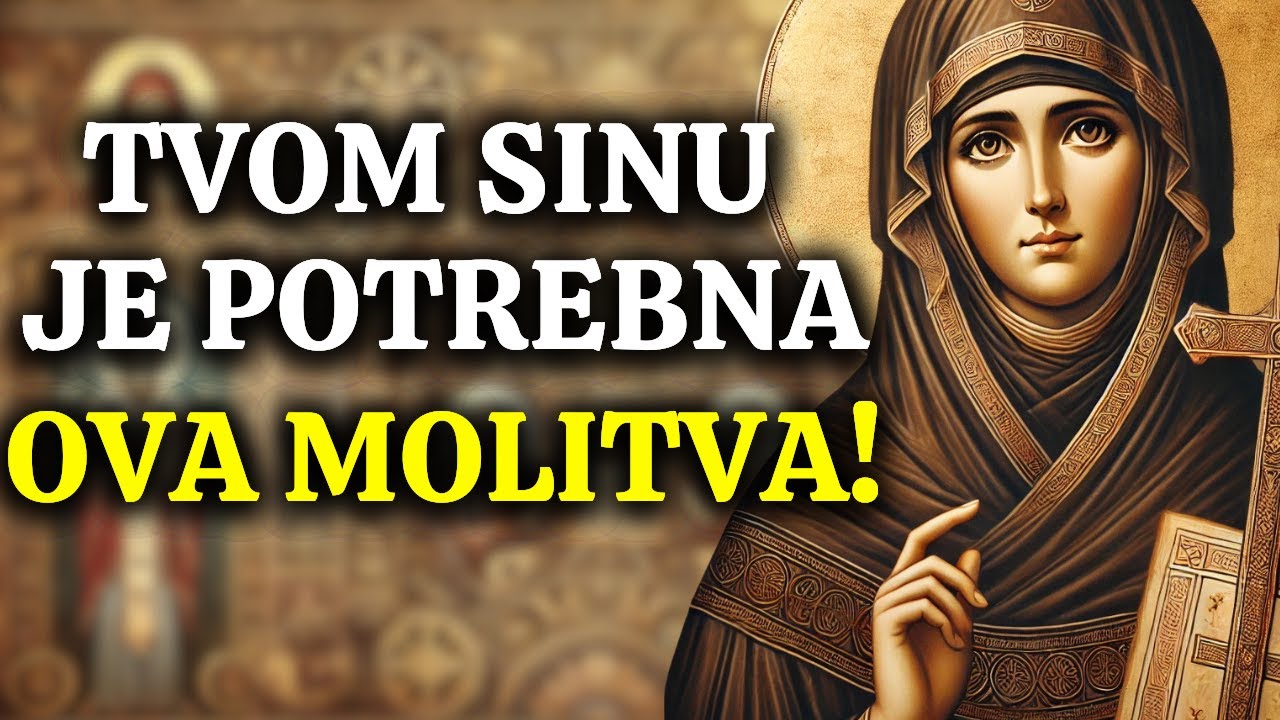 URADI TO ZA SVOG SINA: MOLITVA SVETE PETKE KOJA DIRA BOŽJE SRCE!