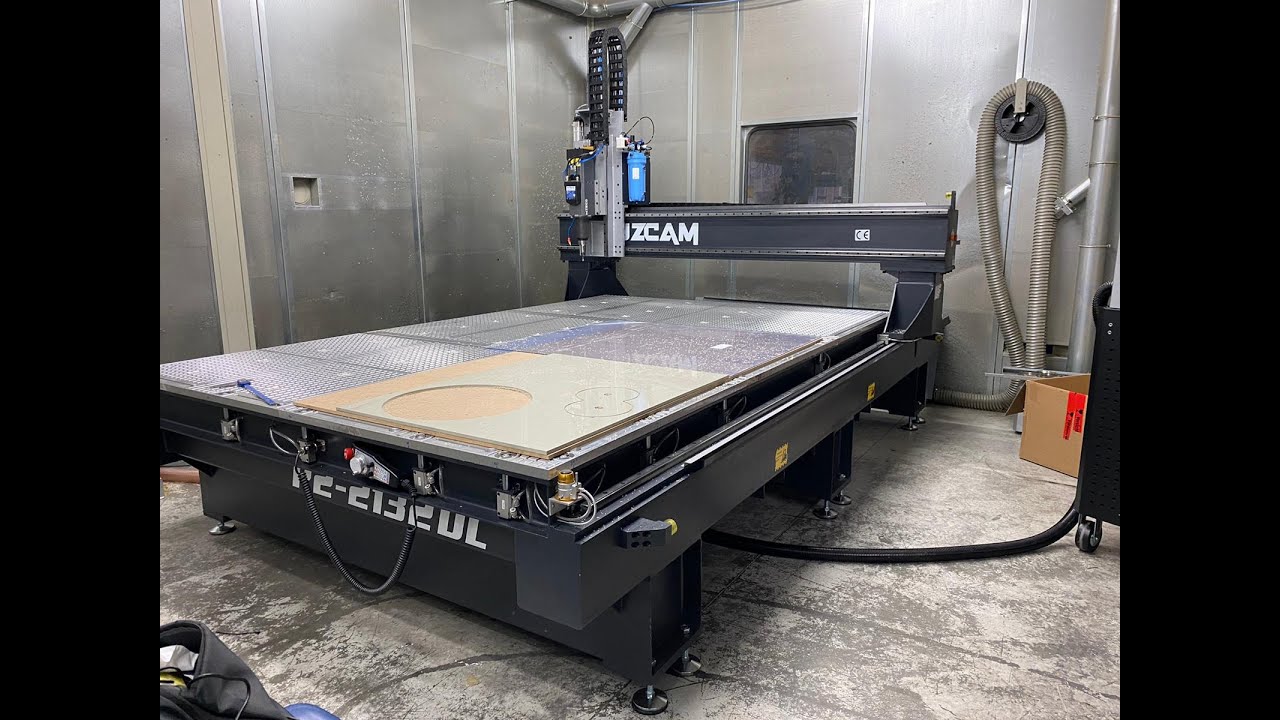 XYZCAM,  P2-2132DL CNC Router, industrial 4.0, ALL_IN_ONE NC Lösung